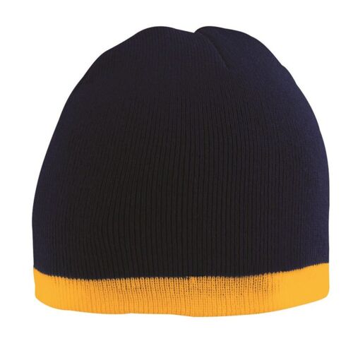 Two-Tone Knit Beanie Thumbnail