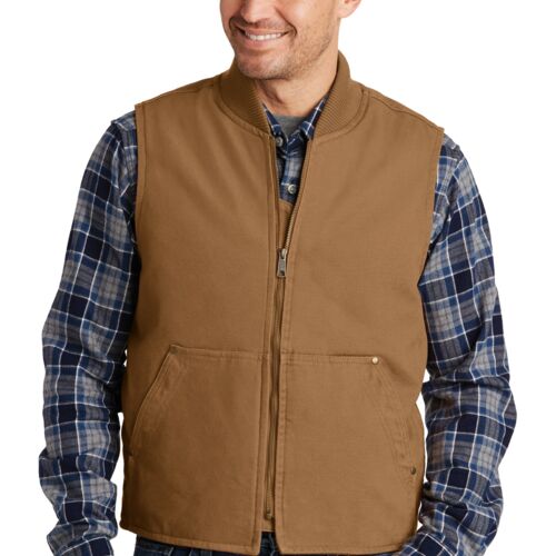 Washed Duck Cloth Vest Thumbnail