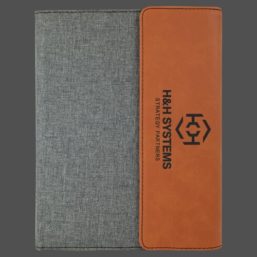7" x 9" Leatherette Portfolio with Notepad Thumbnail